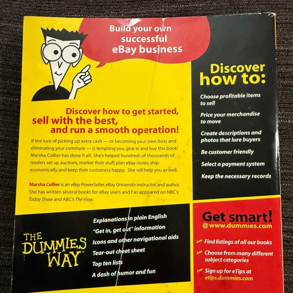 Starting an eBay Business for Dummies Book - Picture 2 of 2